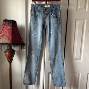 Light Blue Women’s Distressed Jeans